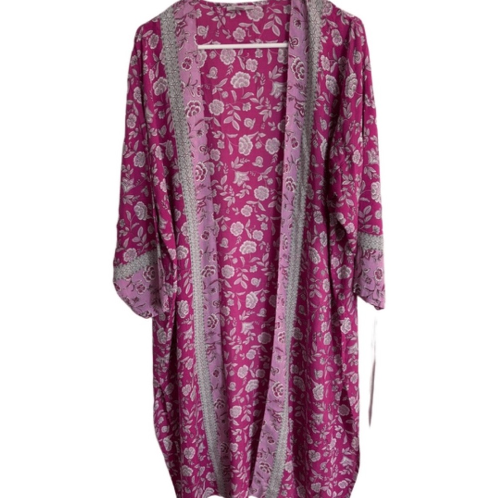 Loft Floral Kimono - Pink